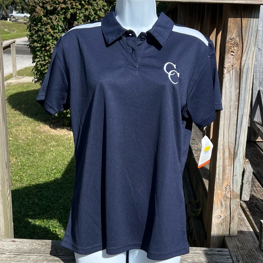 Central Catholic Woman’s Navy Polo! NEW!